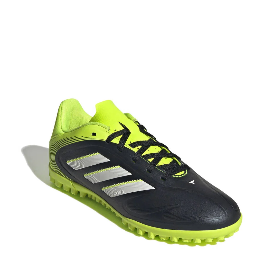 adidas Performance Copa Pure III Club TFjunior voetbalschoenen zwart/wit/geel