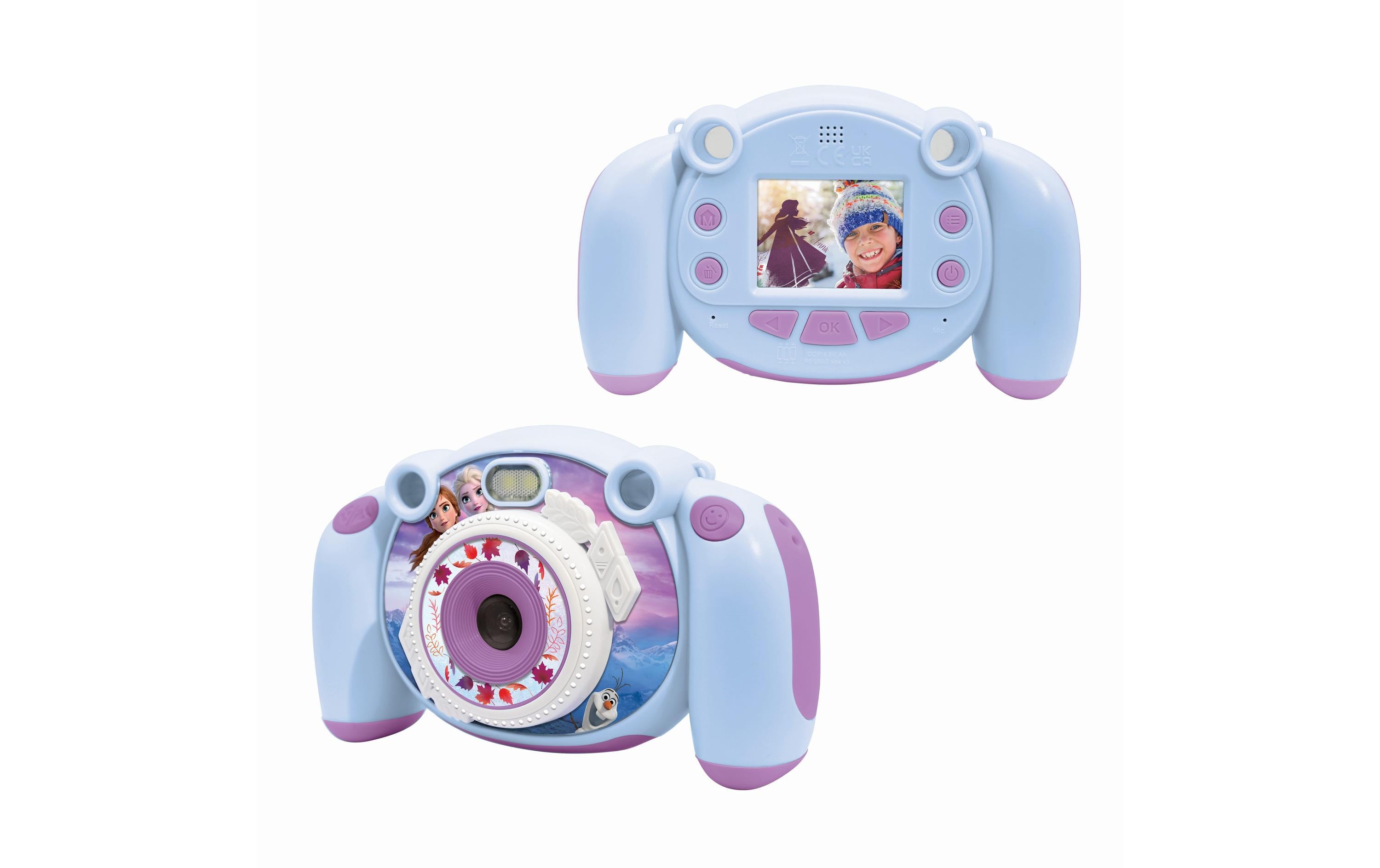 Kinderkamera Disney Frozen Blau/ViolettFunktionsreiche Kamera für junge Abenteurer und angehende Fotografen