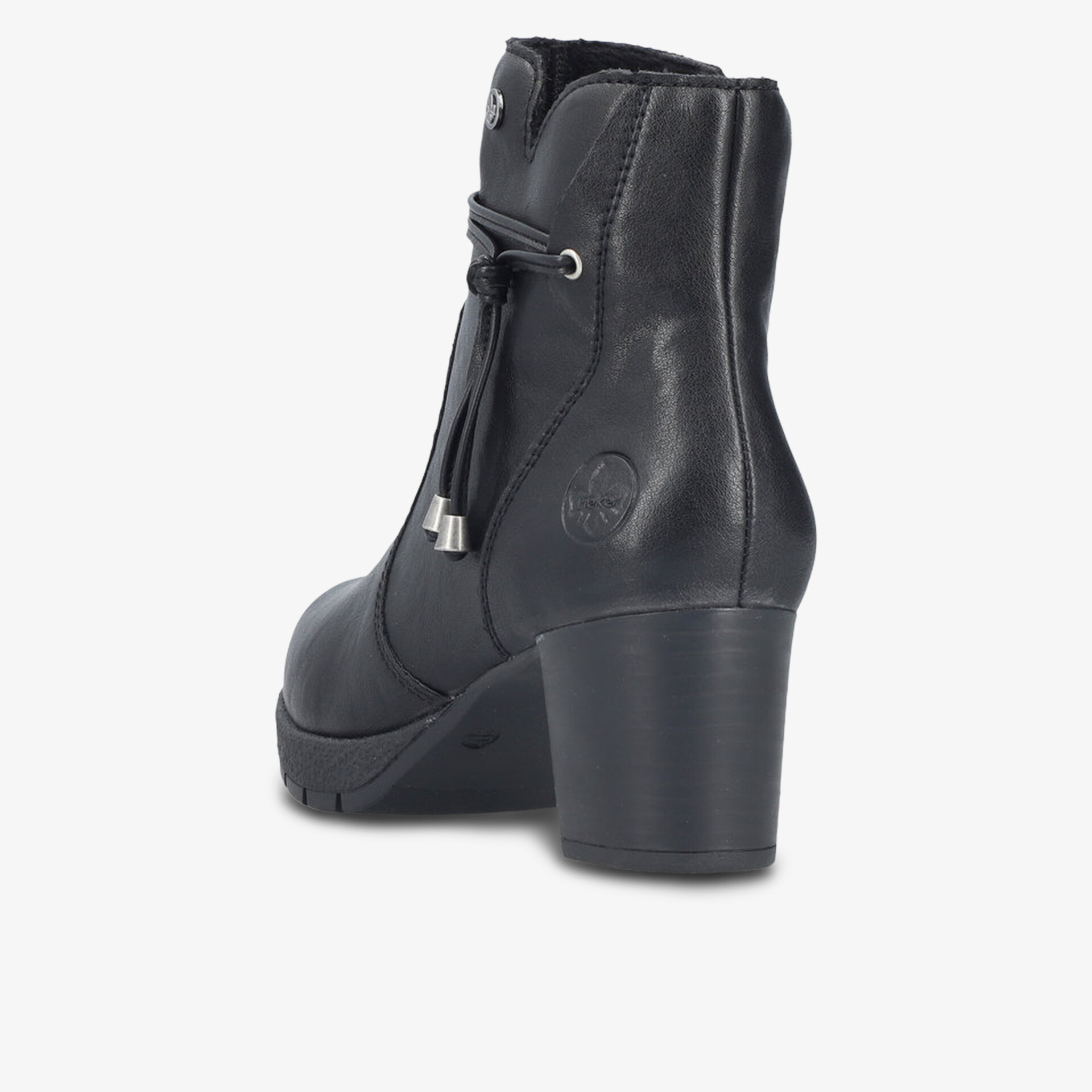 rieker Damen Klassische Stiefeletten schwarz