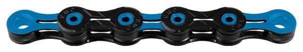 Chaine KMC DLC10 116 maillons 10V Noir/Bleu