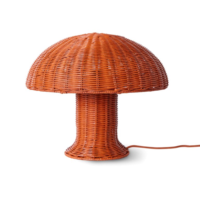 HKliving Rattan tafellamp Coral