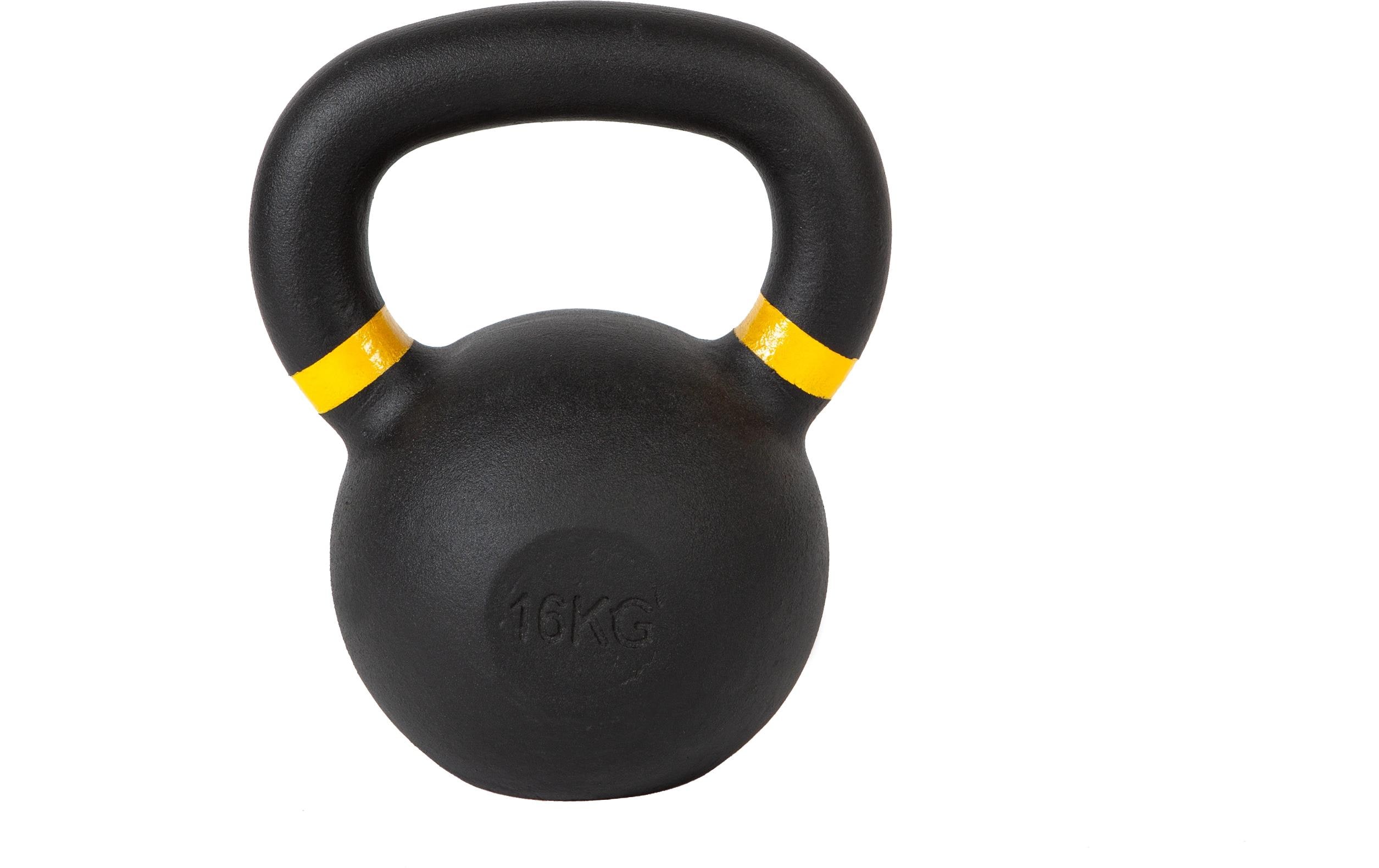 Kettlebell Cast Iron 16 kgKugelhantel aus Gusseisen