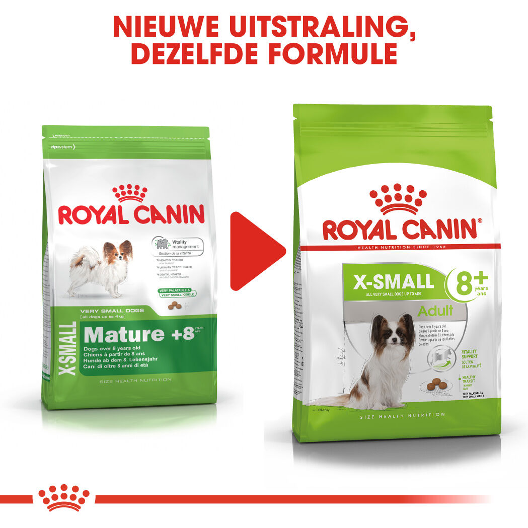 Royal Canin X-Small Adult 8  - Hondenvoer - 0.5 Kilogram - gevogelte