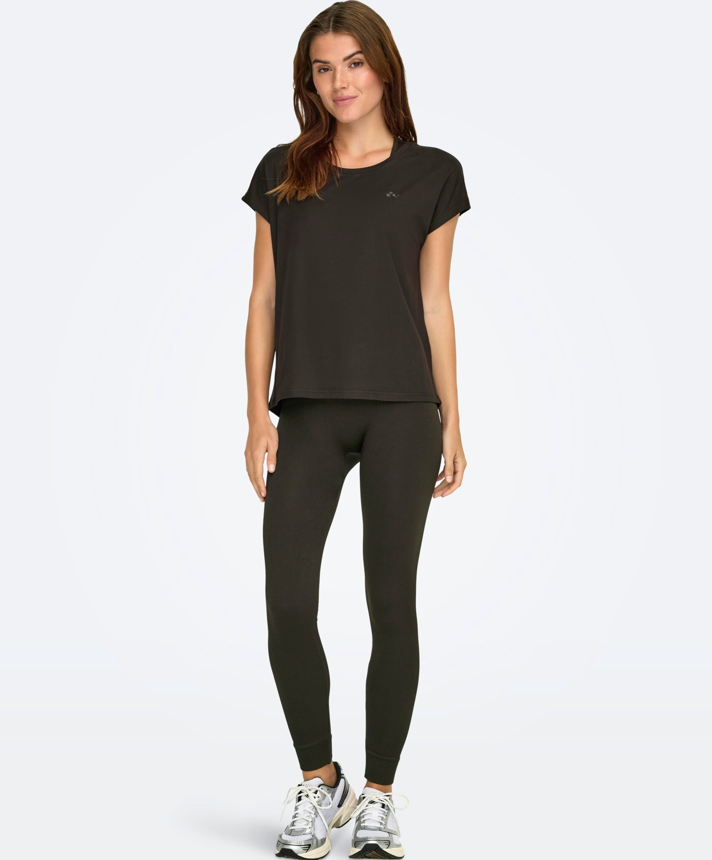 Only play Dames t-shirt bruin