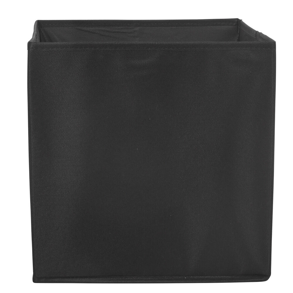 Panière Box Cube 31x31x31cm noir