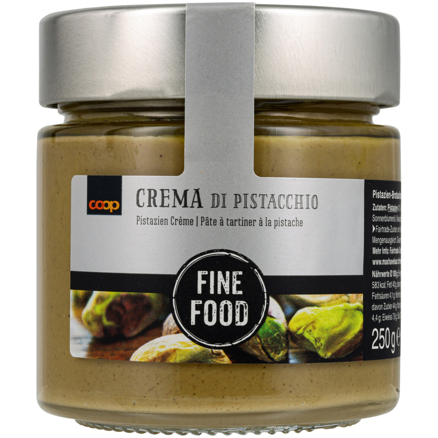 Fine Food Fairtrade Pistazien Crème