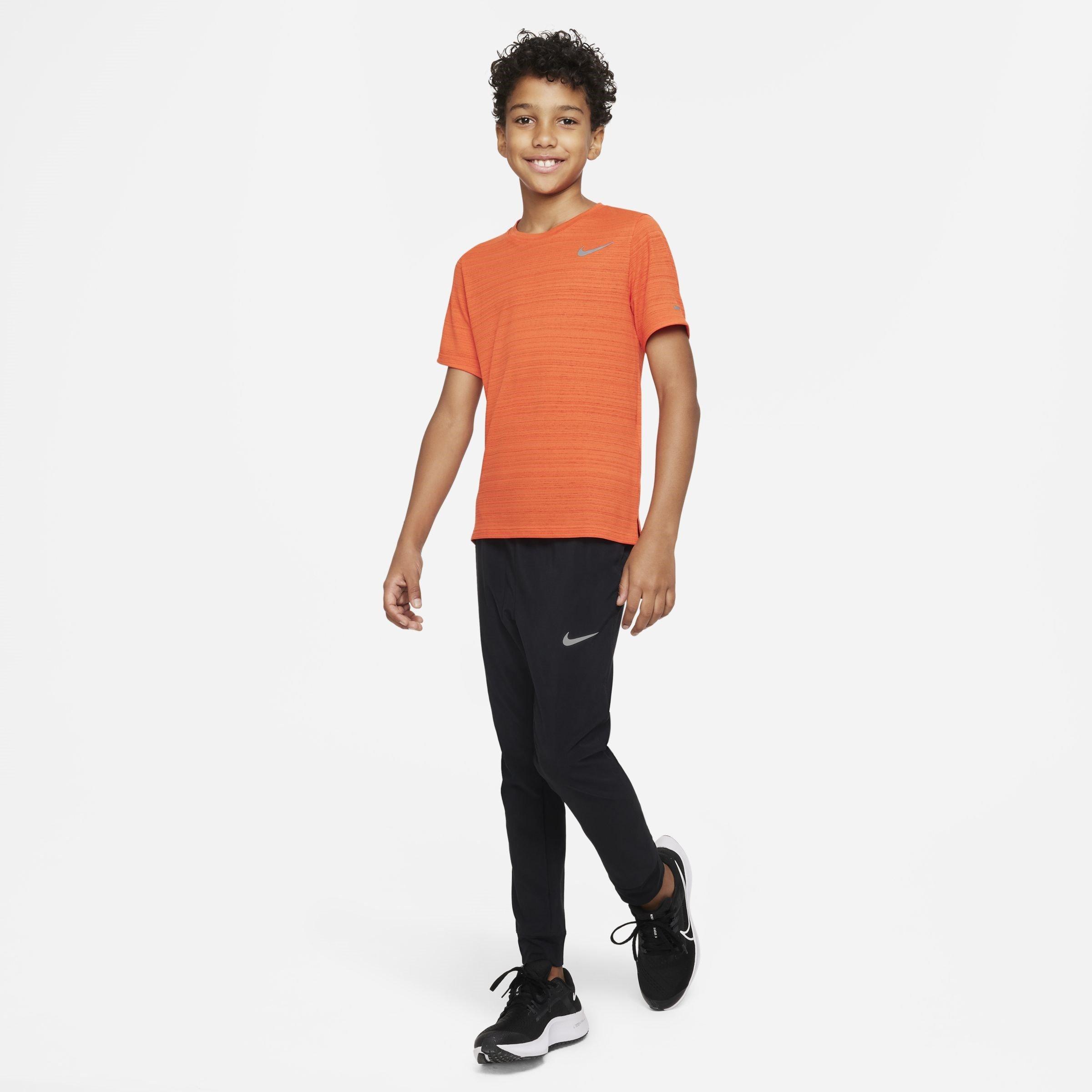 Nike Dri FIT Miler Big Kids(Boys) Training Top