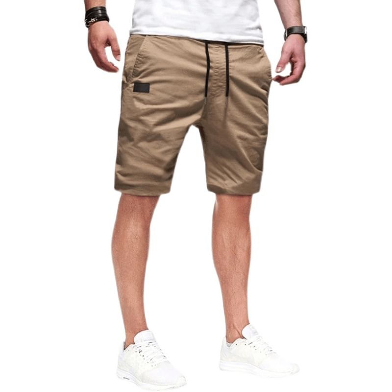 FORSETI - Mid Rise Plain Longline Shorts