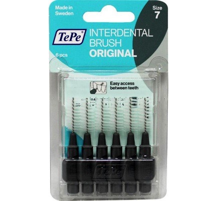 TePe Interdentale rager 1.3 mmgrijs (6 stuks)