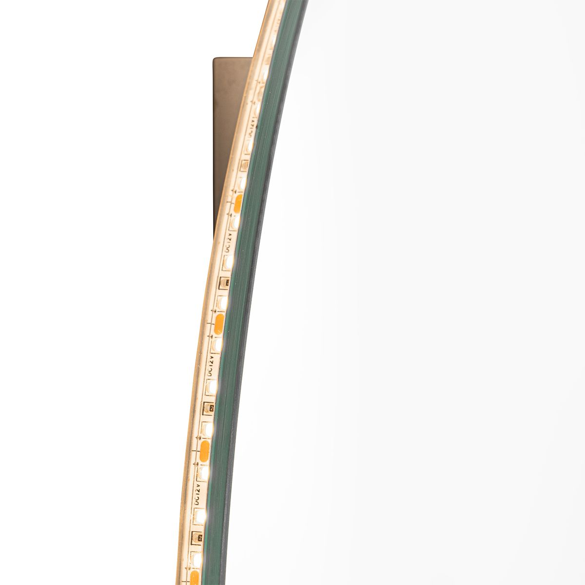 Design badkamerspiegel 40 cm incl. LED IP44 - Biba