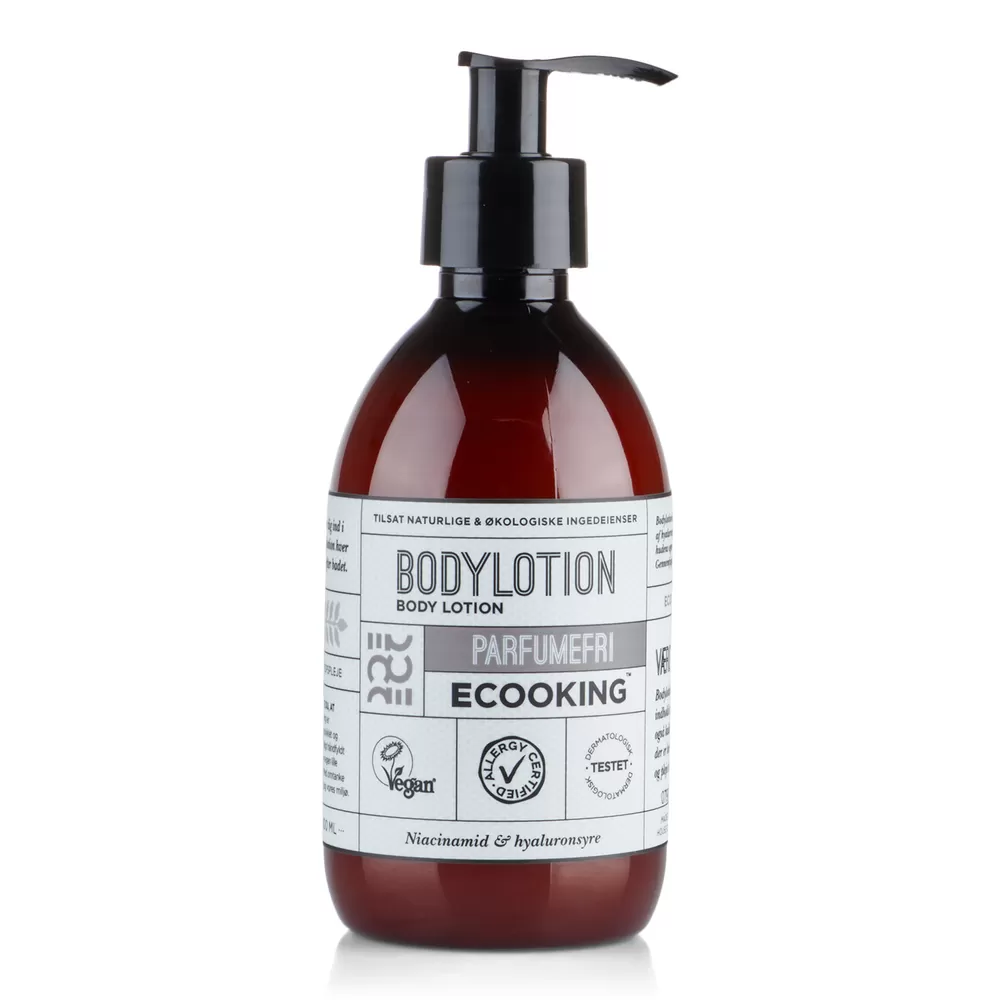 ECOOKING Bodylotion Parfumefri - 300 ml.