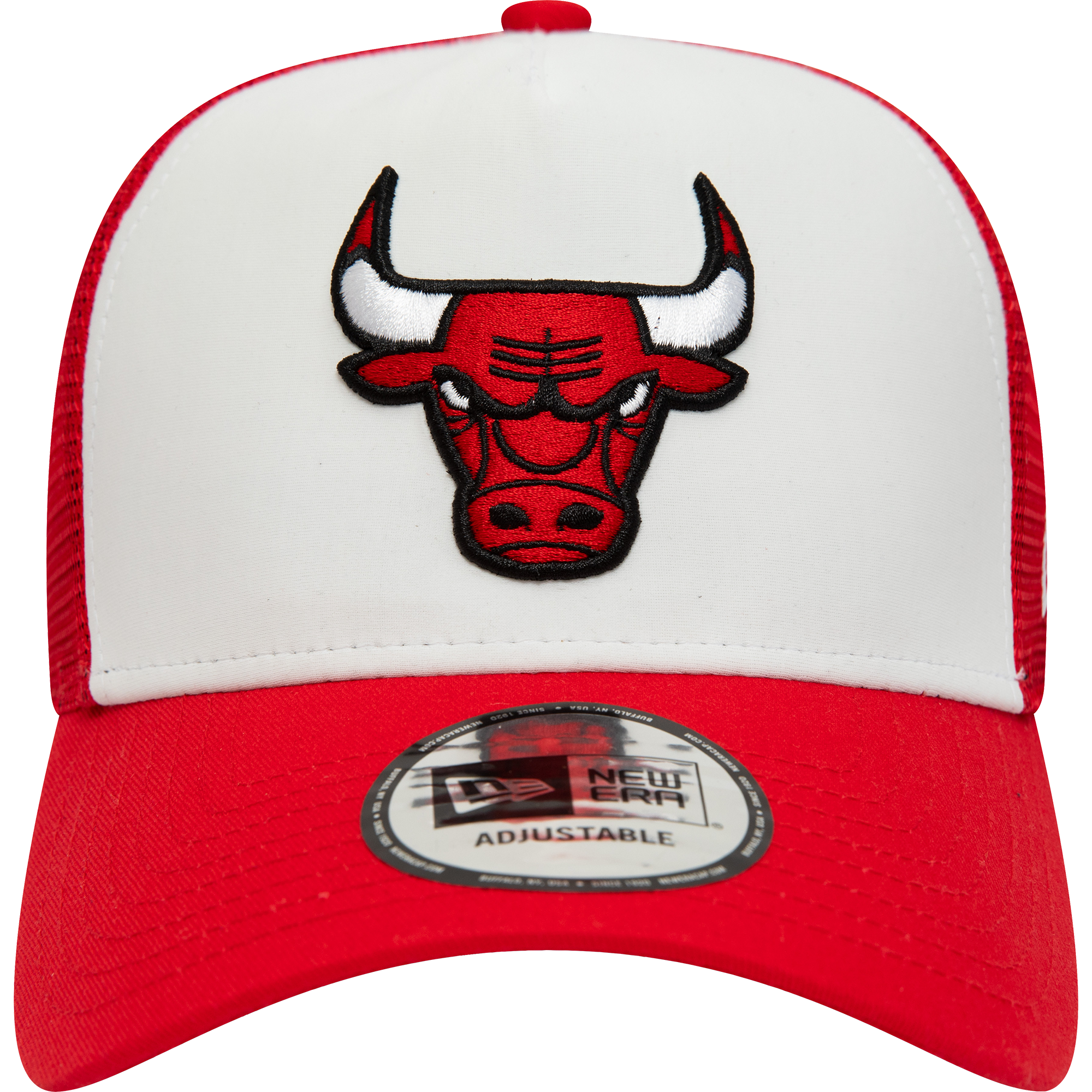 New Era Chicago Bulls A-Frame Trucker Cap open misc