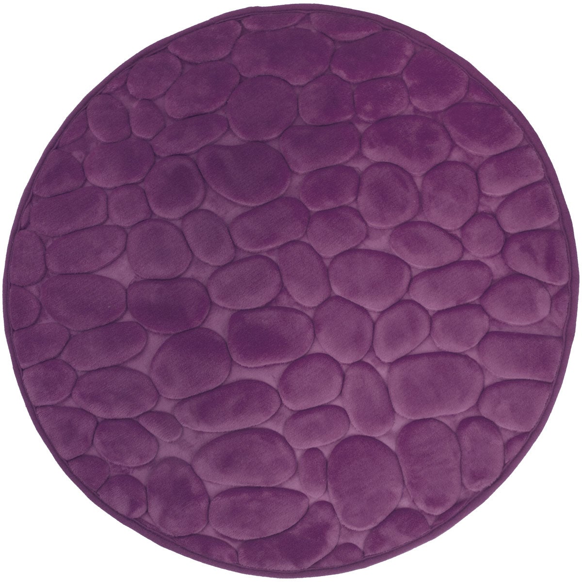 Comfortmat - Ronde badmat met traagschuim 60 cm