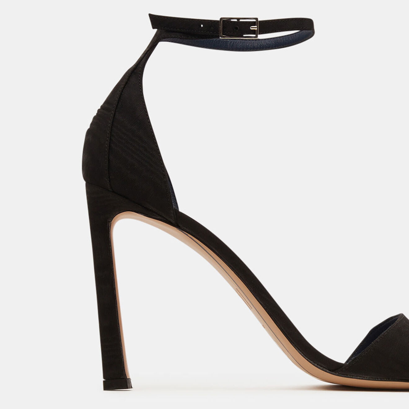 Iindaco Sandales Talon Haut noires - Talon 10 cm