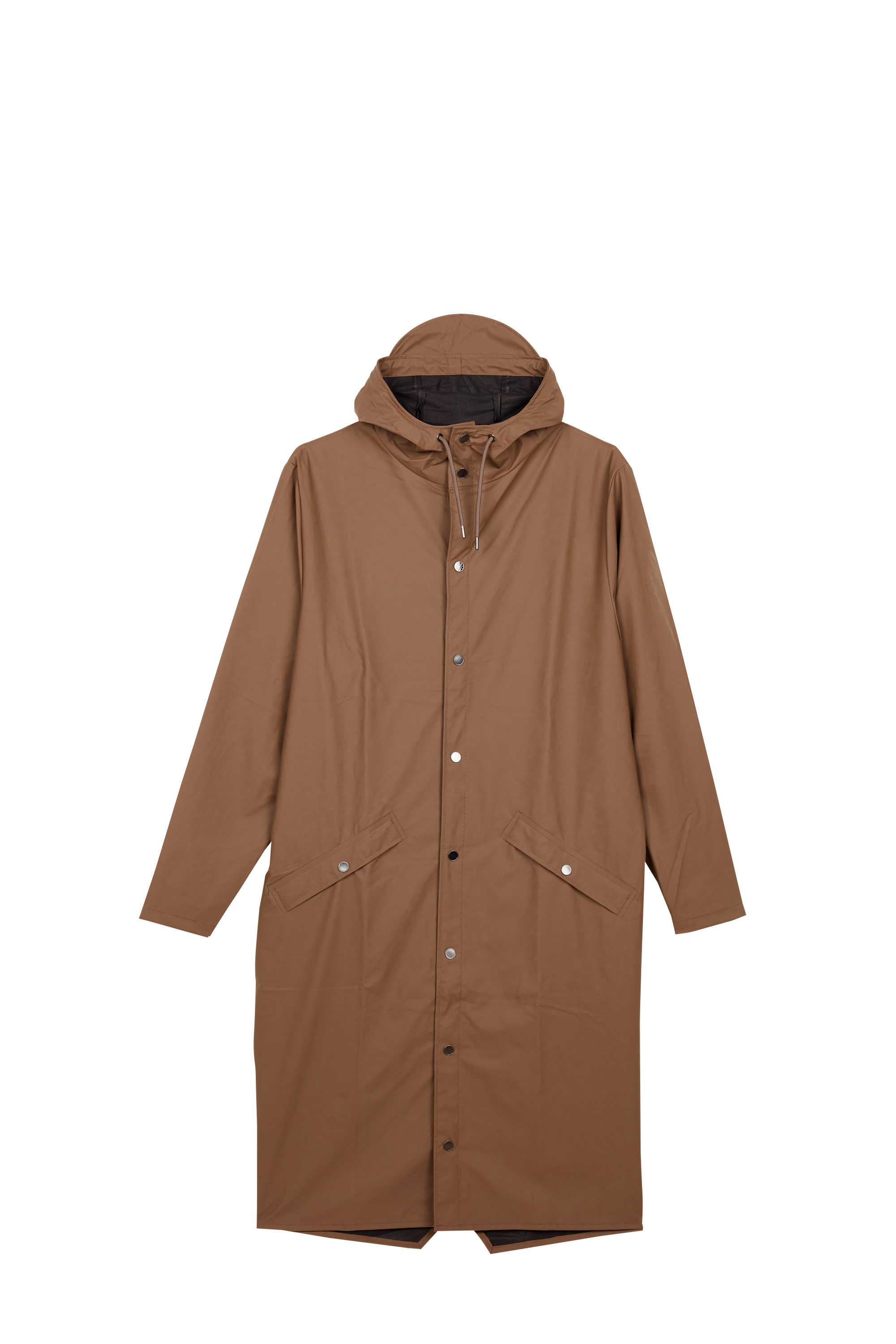 RAINS PARKA Longer Jacket Marron