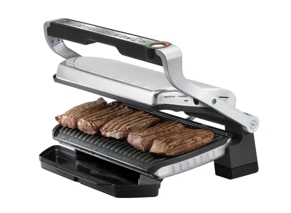 Tefal Optigrill XL GC724D, Optigrill steel / black snack/backing