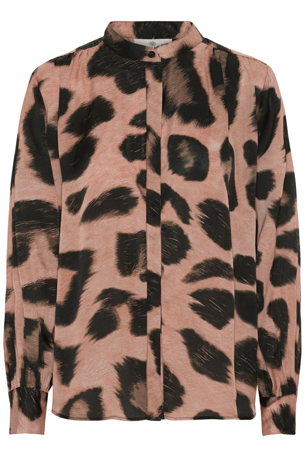 Karmamia Cornelia Shirt blush maxi leo