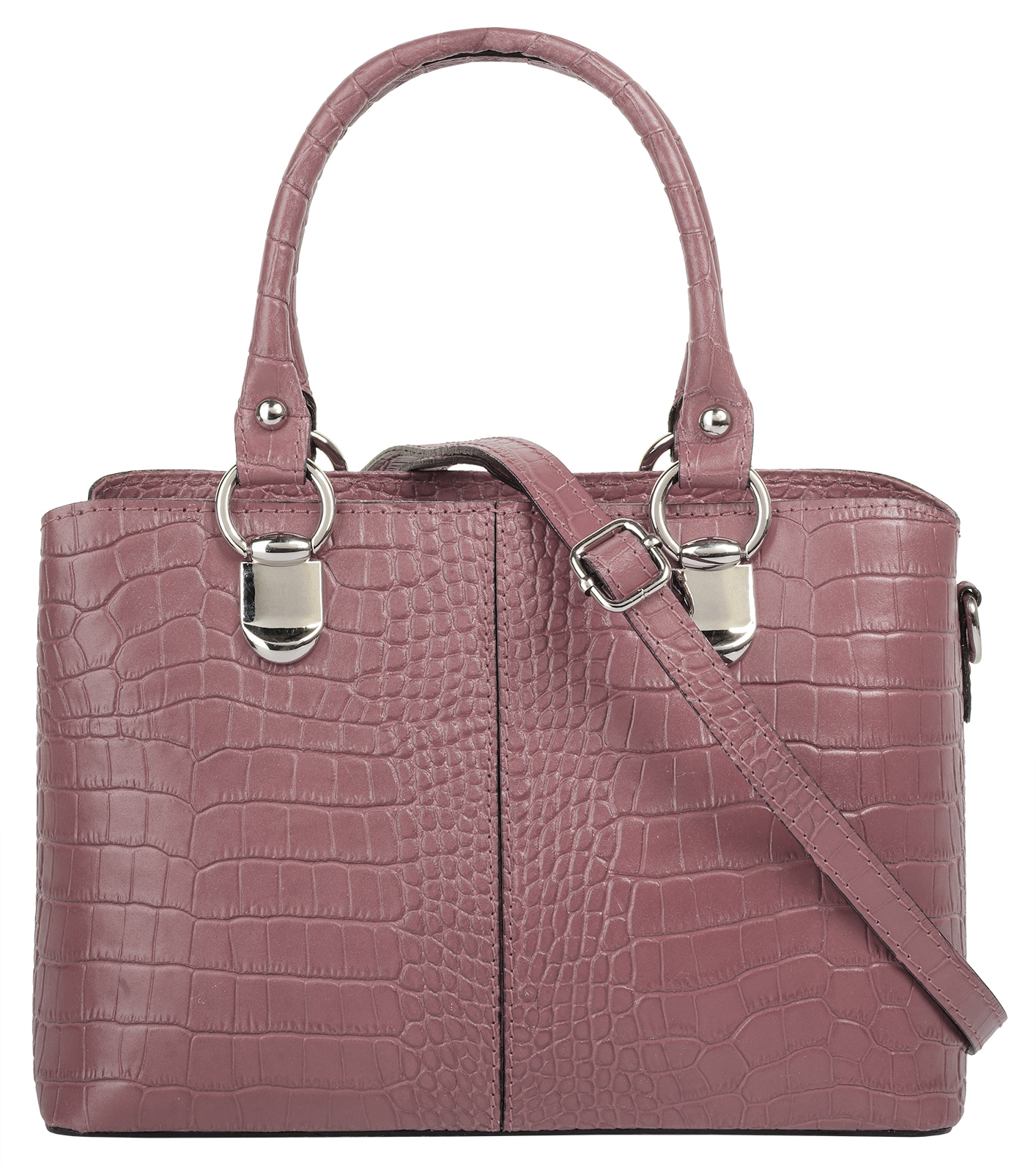 Cluty Umhängetasche echt Leder, Made in Italy