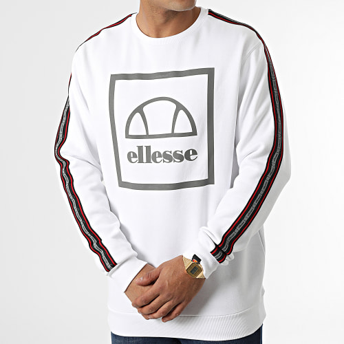 Sweat Crewneck Ellena Blanc Réfléchissant