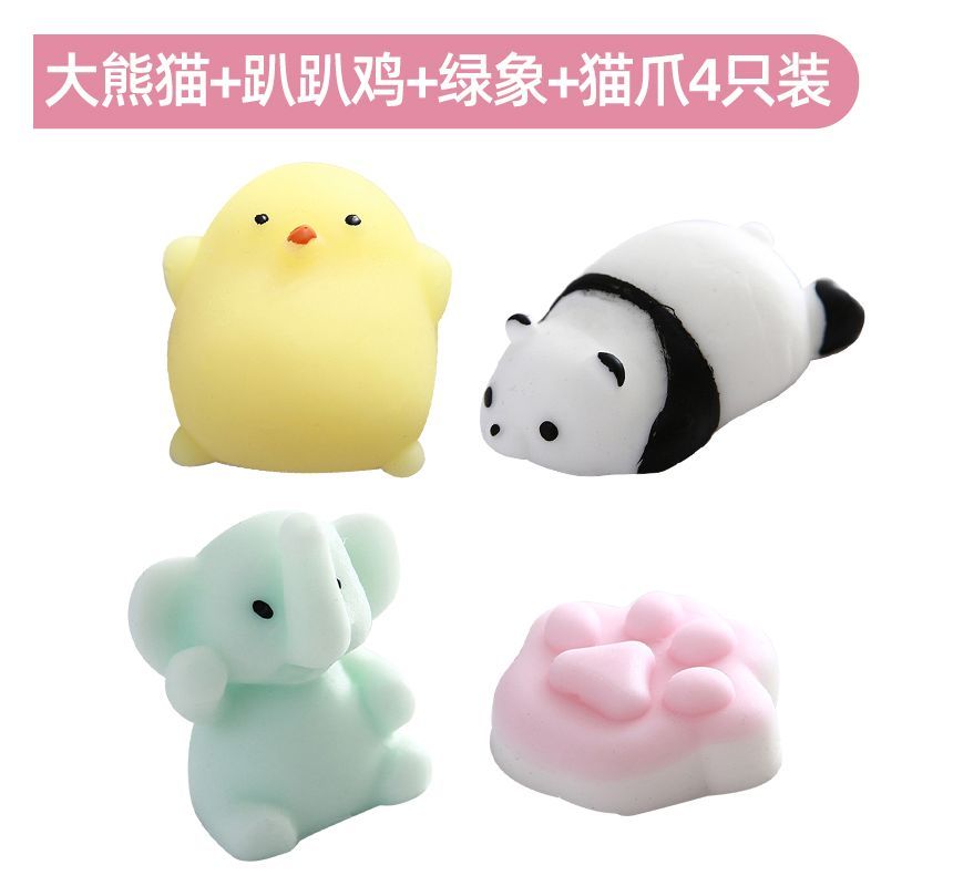 Showroom - Dieren Squishy Speelgoed (diverse designs) / Set