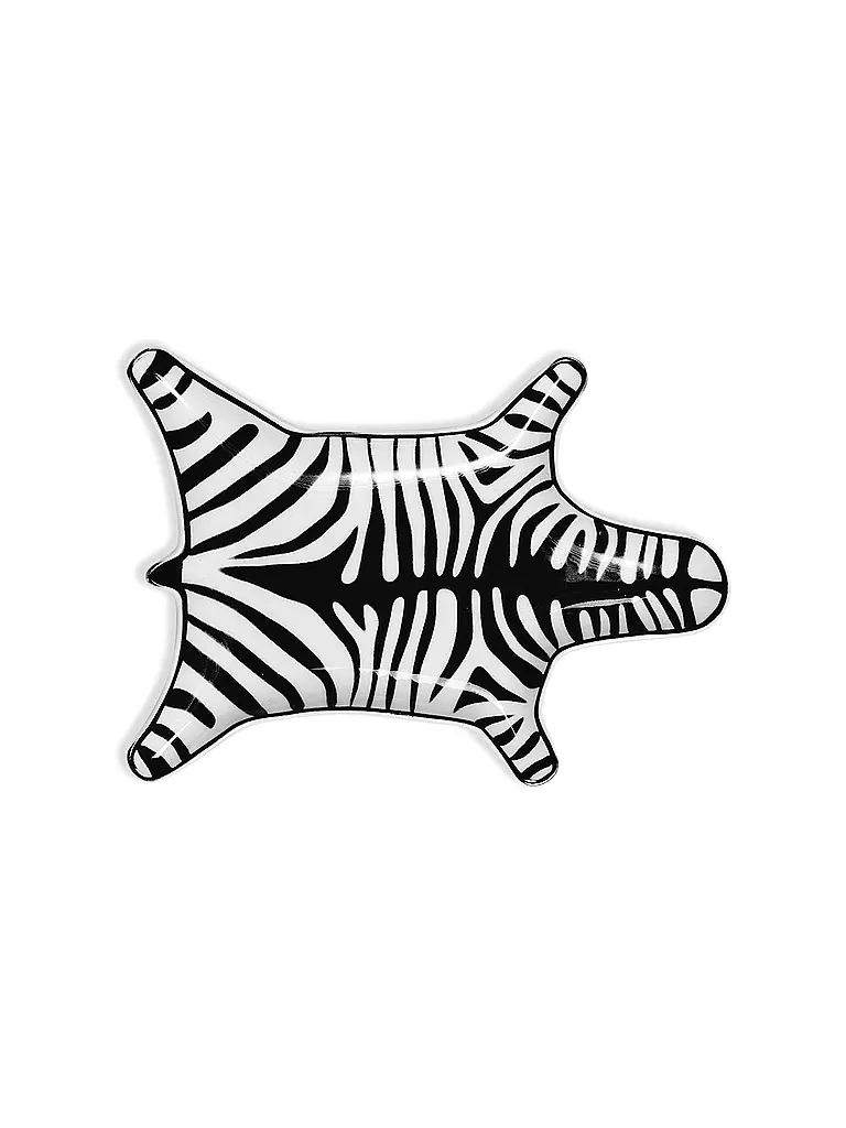 JONATHAN ADLER Schale ZEBRA 15x11cm Black / White schwarz