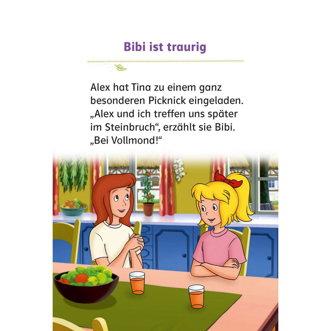 Bibi & Tina - Picknick bei Vollmond - 1.Klasse - Erstlesen