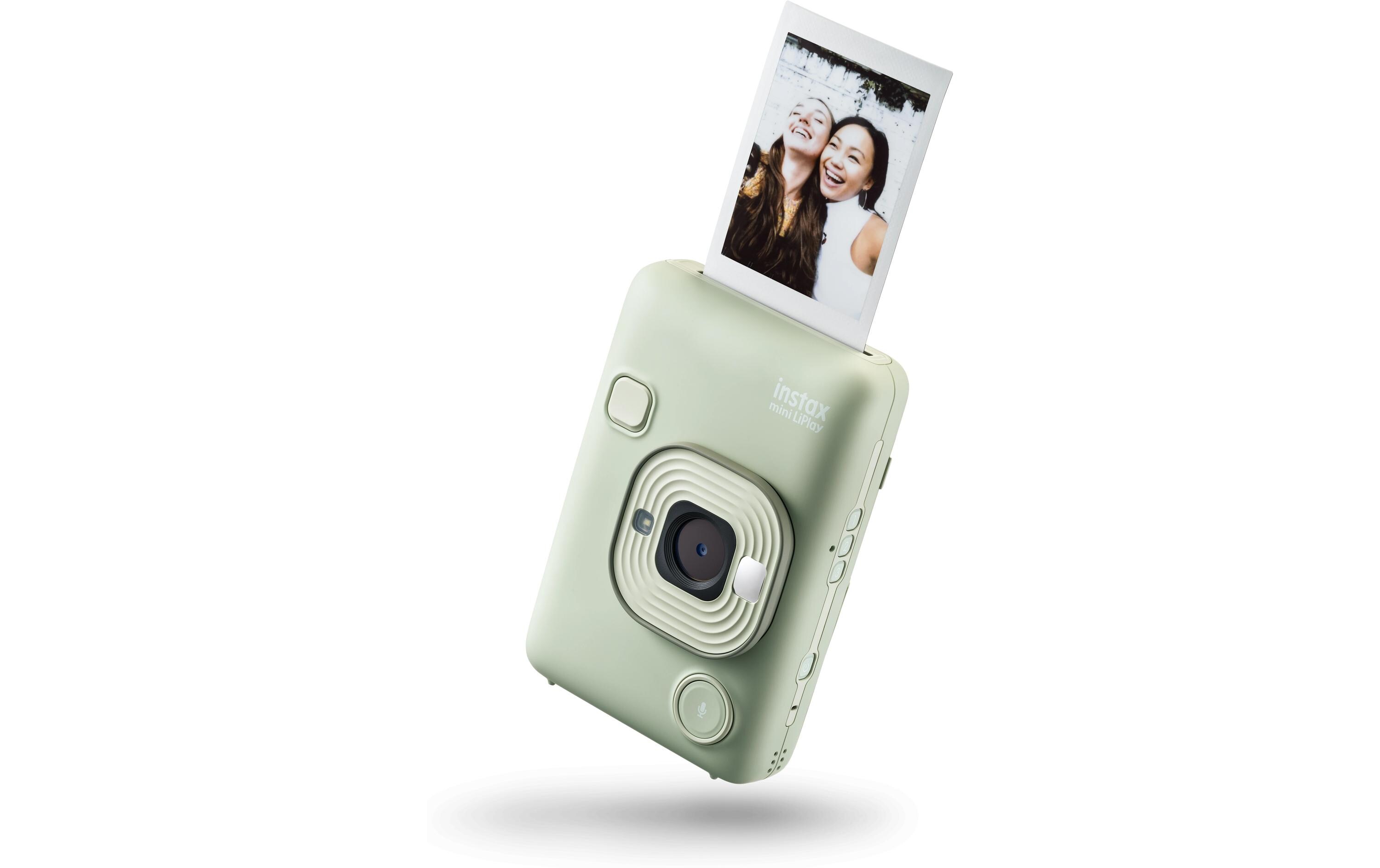 Fotokamera Instax Mini LiPlay Grün<br>Hybrid-Sofortbildkamera