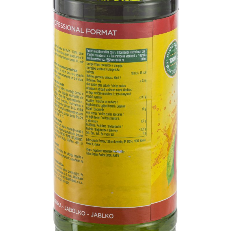 Jus de pomme Pago - 1 L - 6 bouteilles