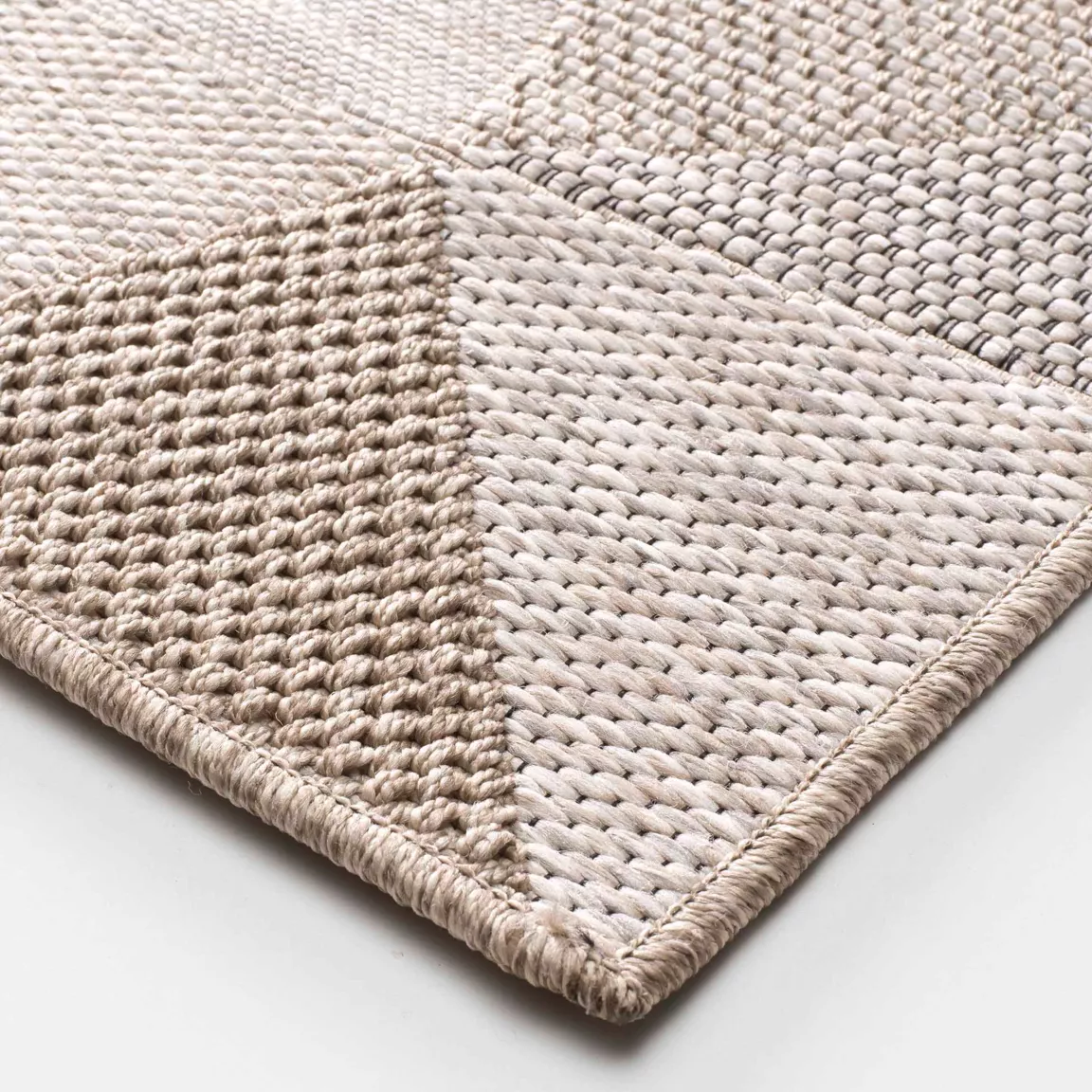 Tapis de salon tissé (120 x 170 cm) Odilon Beige