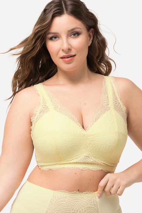 Bralette, Softcups, Spitze, ohne Bügel, Cup B - F