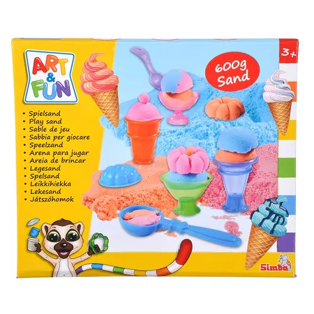 Simba Art & Fun Spielsand Set Eiscreme
