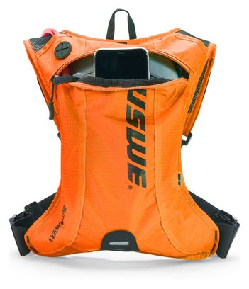 Sac d'Hydratation USWE Outlander 2L Noir   Poche à Eau 1.5L Orange