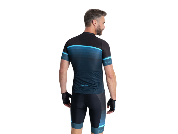 Rogelli Hero 2 Cykeltrøje, Black/Blue