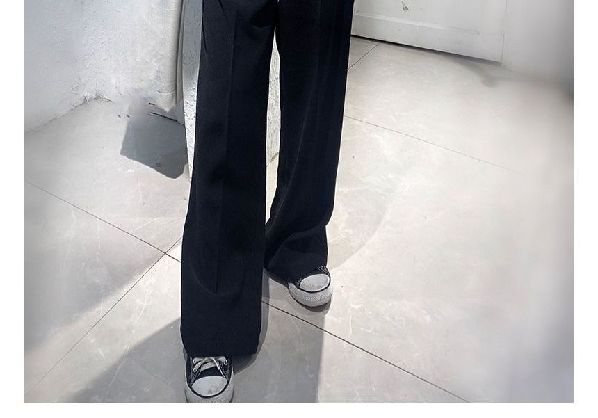 Metticus - High Rise Plain Wide Leg Suitbroek