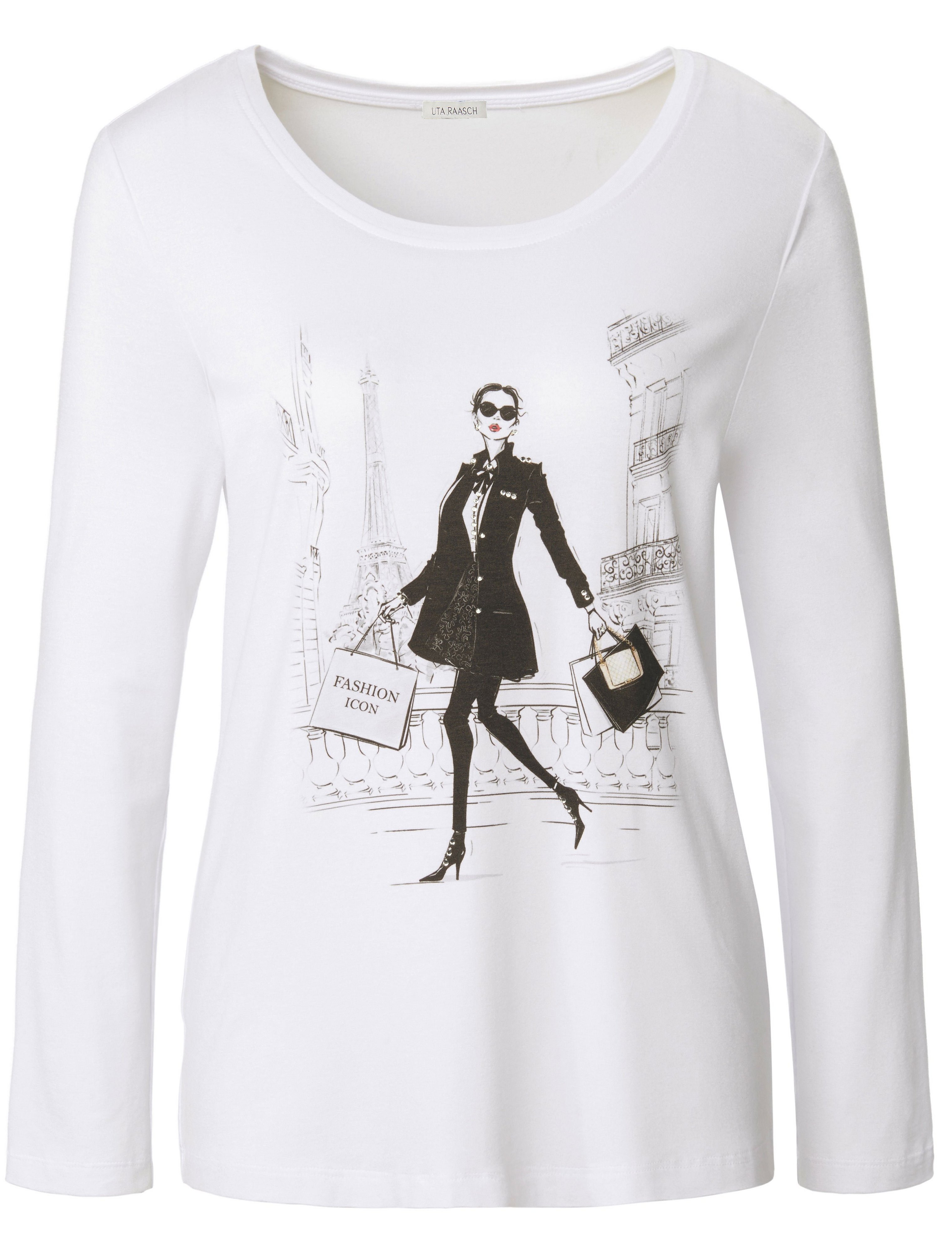 Shirt mit Rundhals-­Ausschnitt