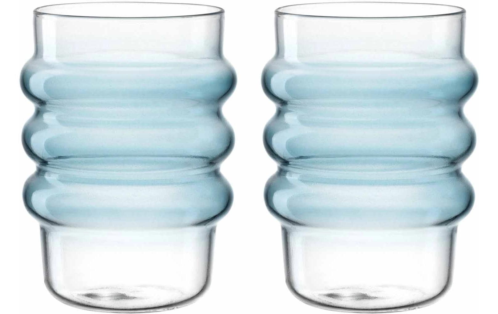 Trinkglas Sole 440 ml, 2 Stück, BlauTrinkgläser Set