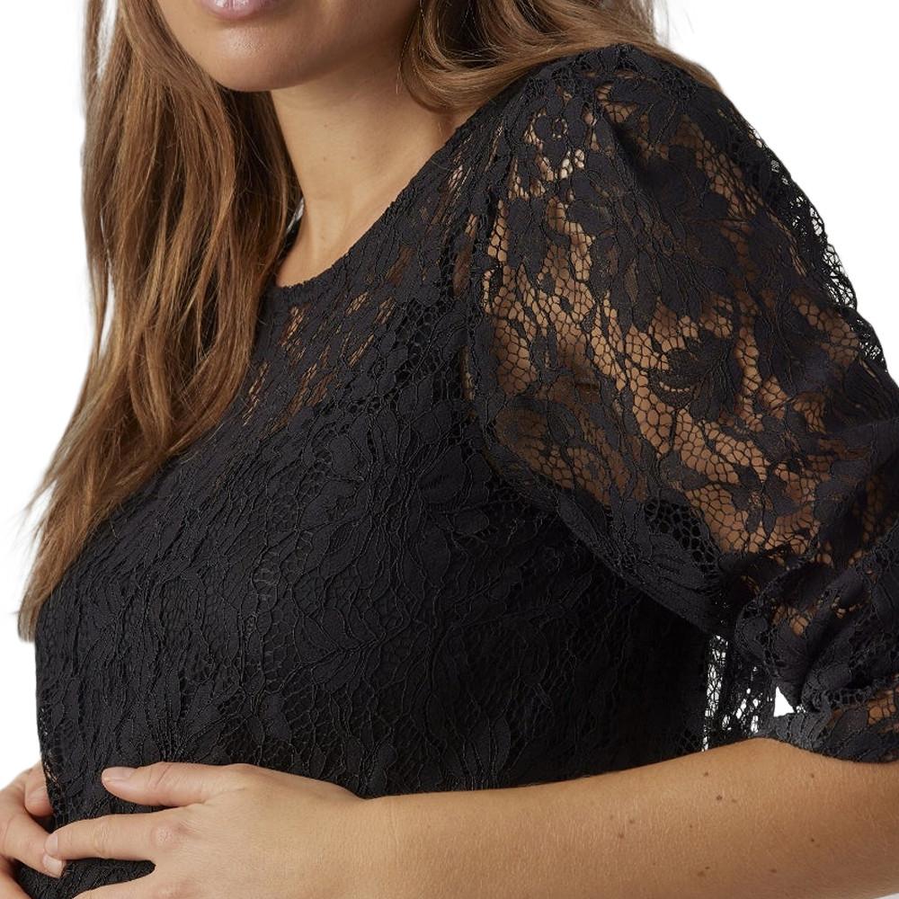 Vero Moda Maternity T-Shirt Noir Femme Vero Moda Maternity Lace Top