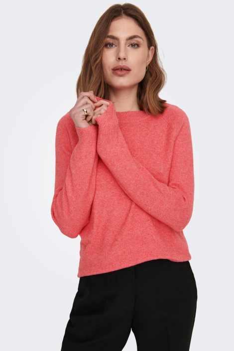 Only roze dames trui
