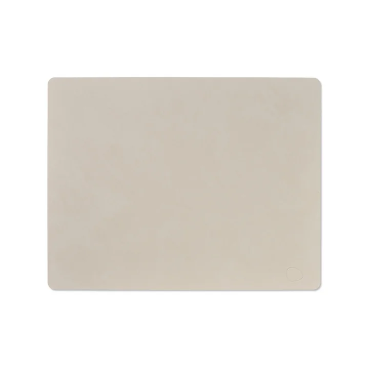 Lind DNA - Tischset Square L 35 x 45 cm, Nupo oyster white