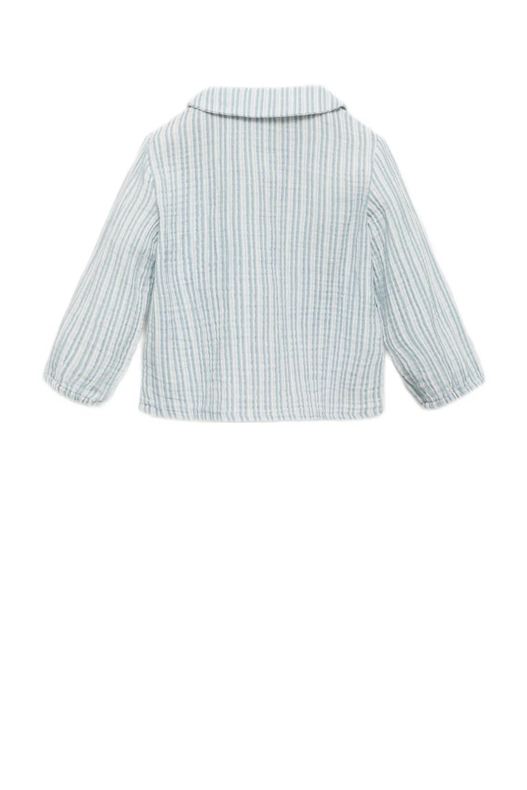 Mango Kids blouse lichtblauw