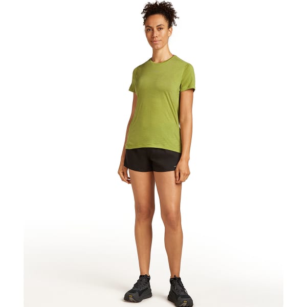 T-shirt trail ICEBREAKER W MERINO 125 COOL-LITE SPEED SS TEE OLIVE