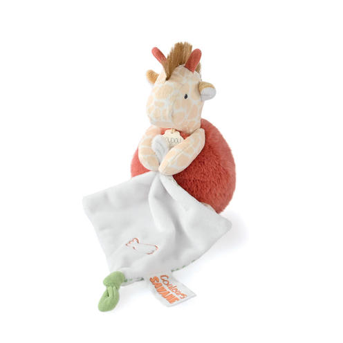 Doudou Girafe Beige - DOUDOU ET COMPAGNIE