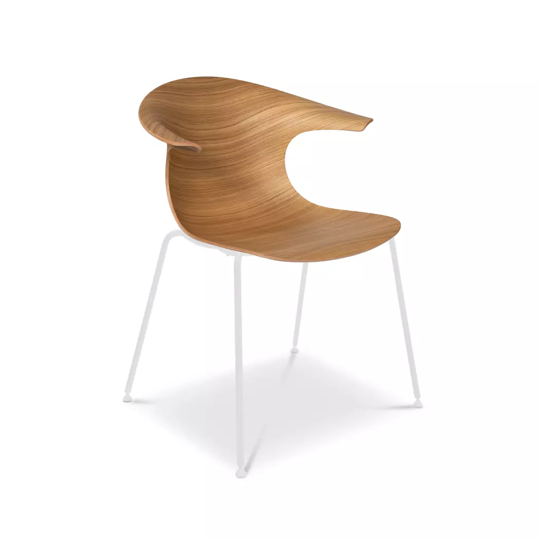Stuhl Loop 3D Wood 4 Legs