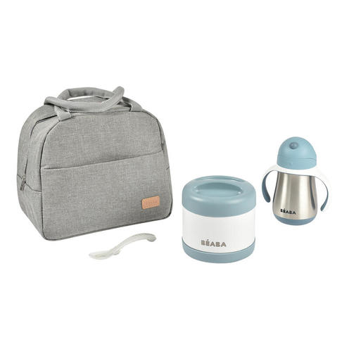 Set repas On-the-go Windy Blue - BEABA