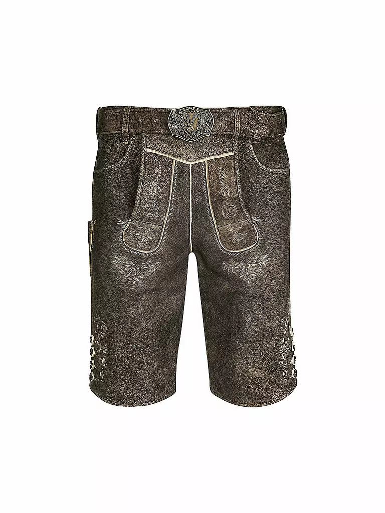 BECKERT Lederhose Kaiserau braun