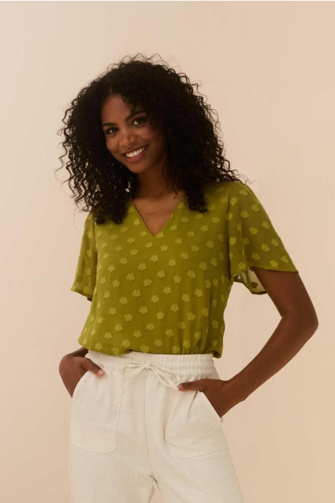 Lofty Manner groene dames t-shirt
