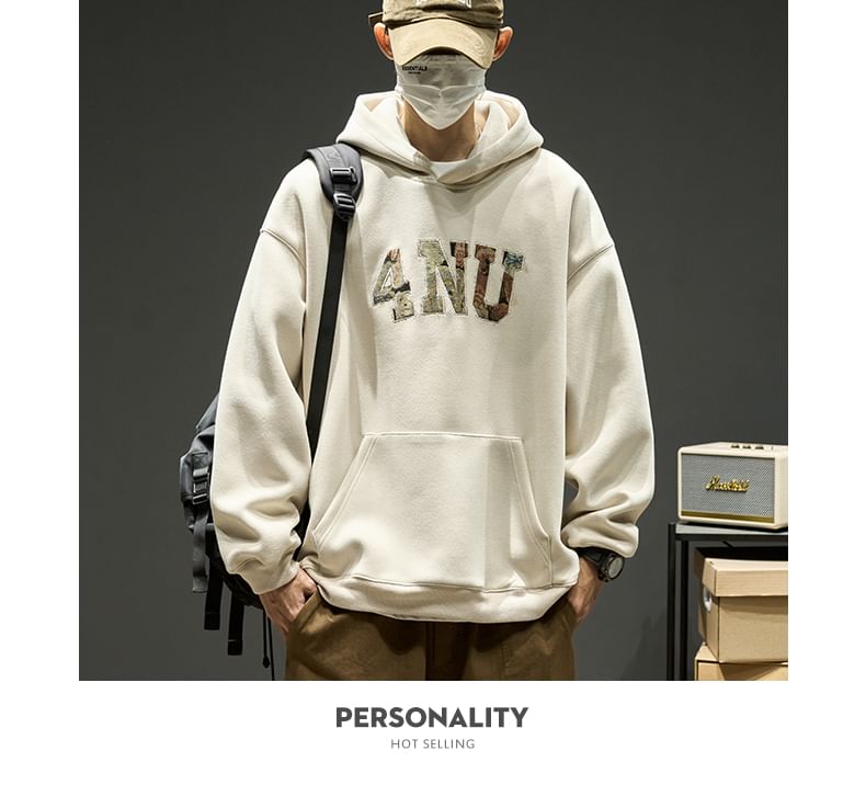 Redsinc - Hoodie met geborduurde letters