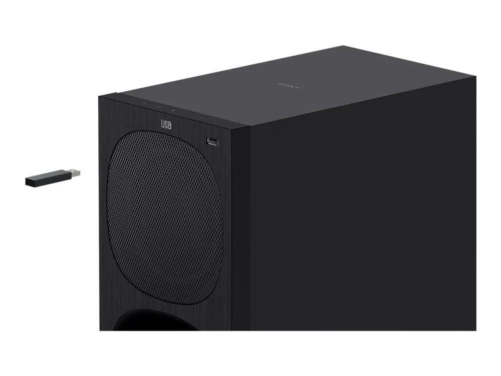 Sony HT-S20R - Lydbarsystem - til hjemmebiograf - 5.1-kanal - trådløs - Bluetooth - 400 Watt (Total)