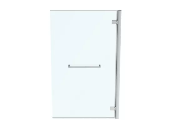 Pare bain fixe IDEAL STANDARD droit + porte-serviette i.Life