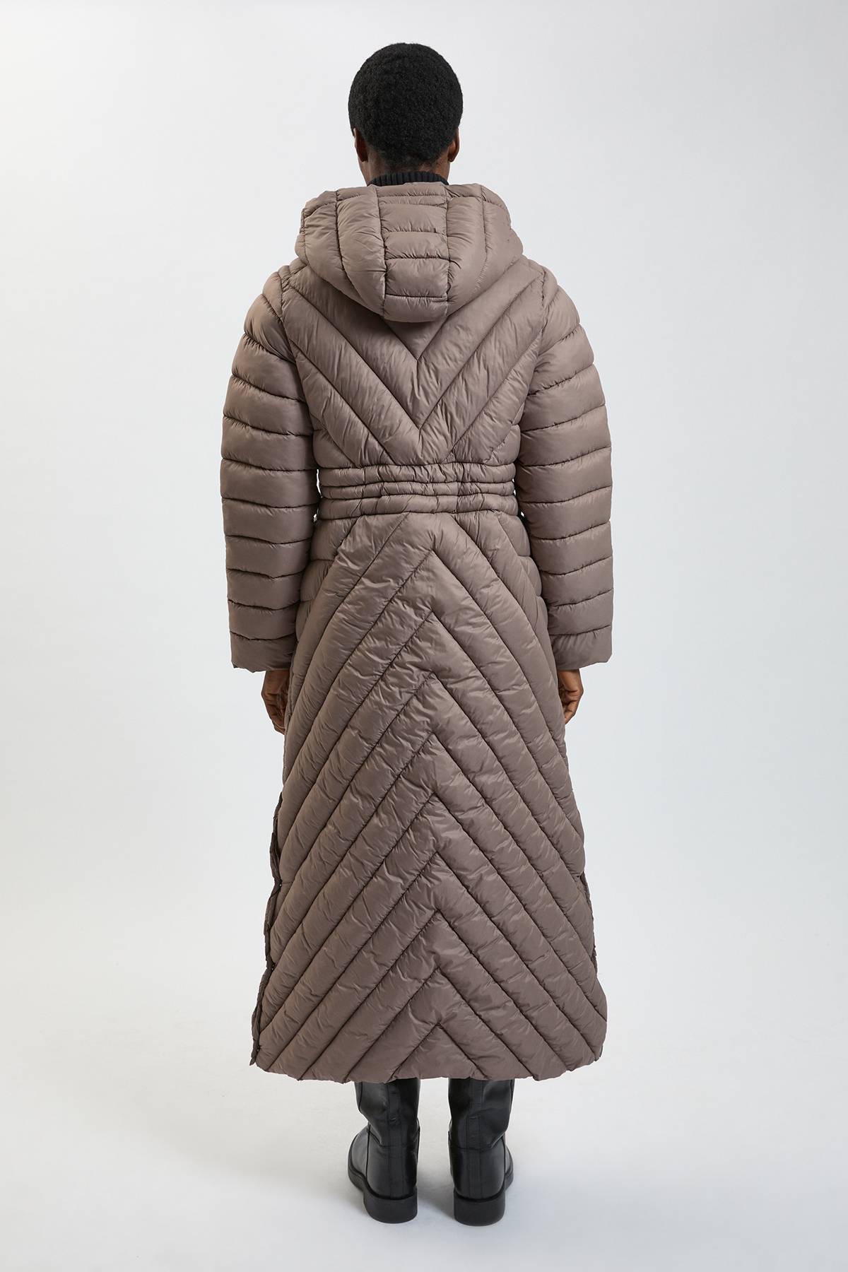 KarenMillen Manteau Maxi Léger Pliable Petite